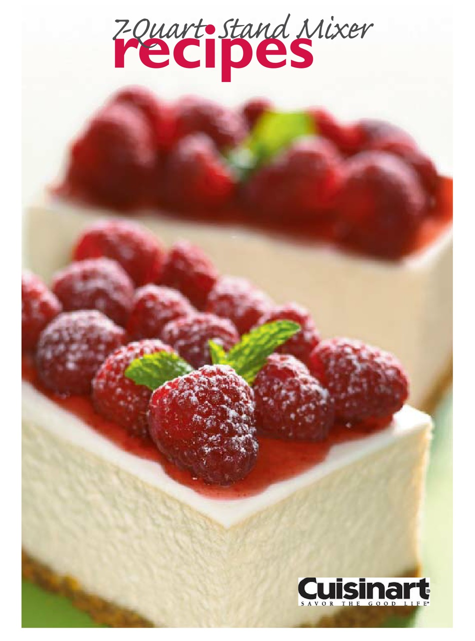 CUISINART SM70 STAND MIXER SMPM PASTAMAKER ATTACHMENT RECIPES