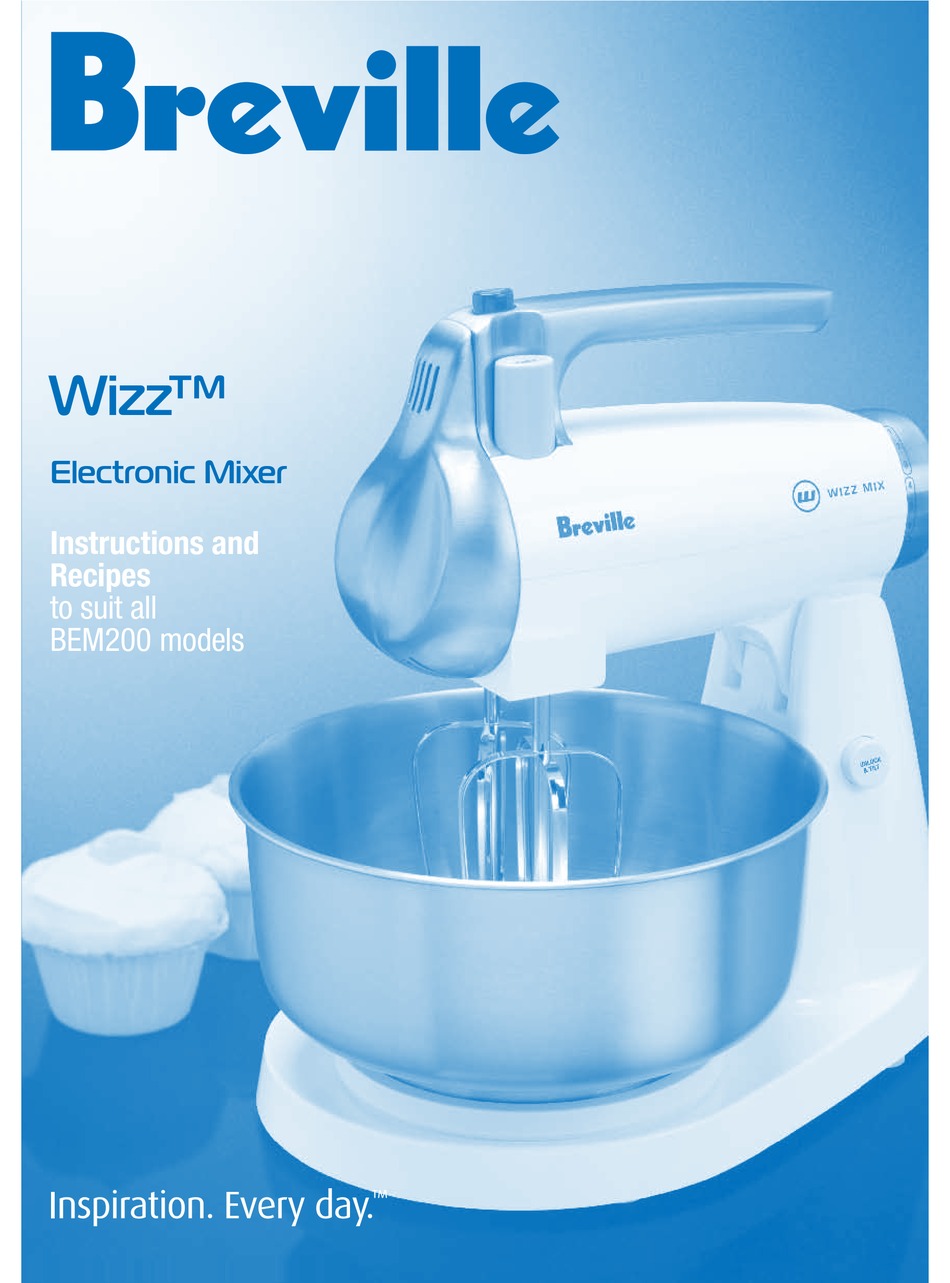 BREVILLE WIZZ BEM200 SERIES 