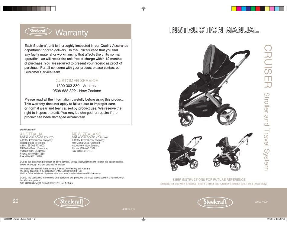 steelcraft cruiser infant carrier