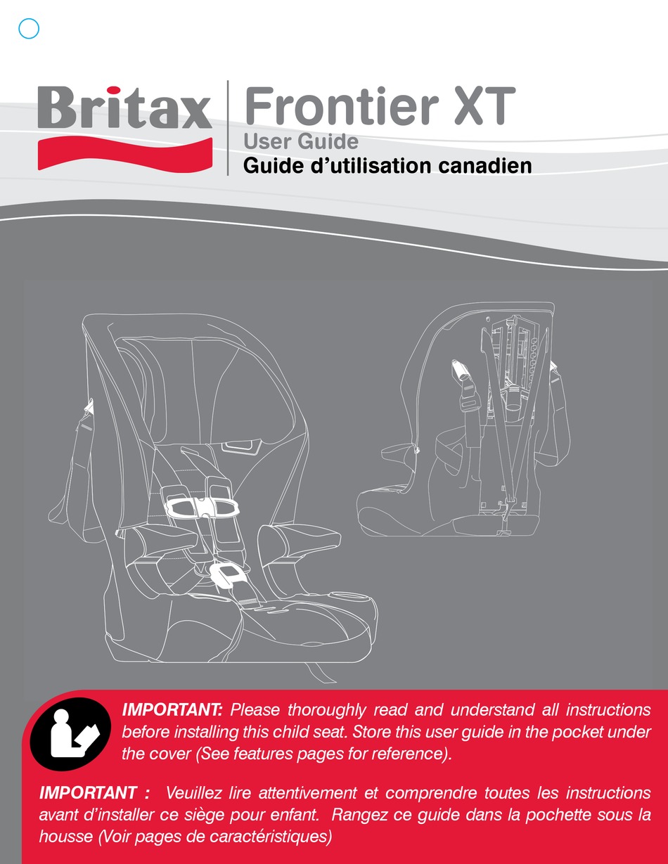 Britax Frontier Xt User Manual Pdf Download Manualslib