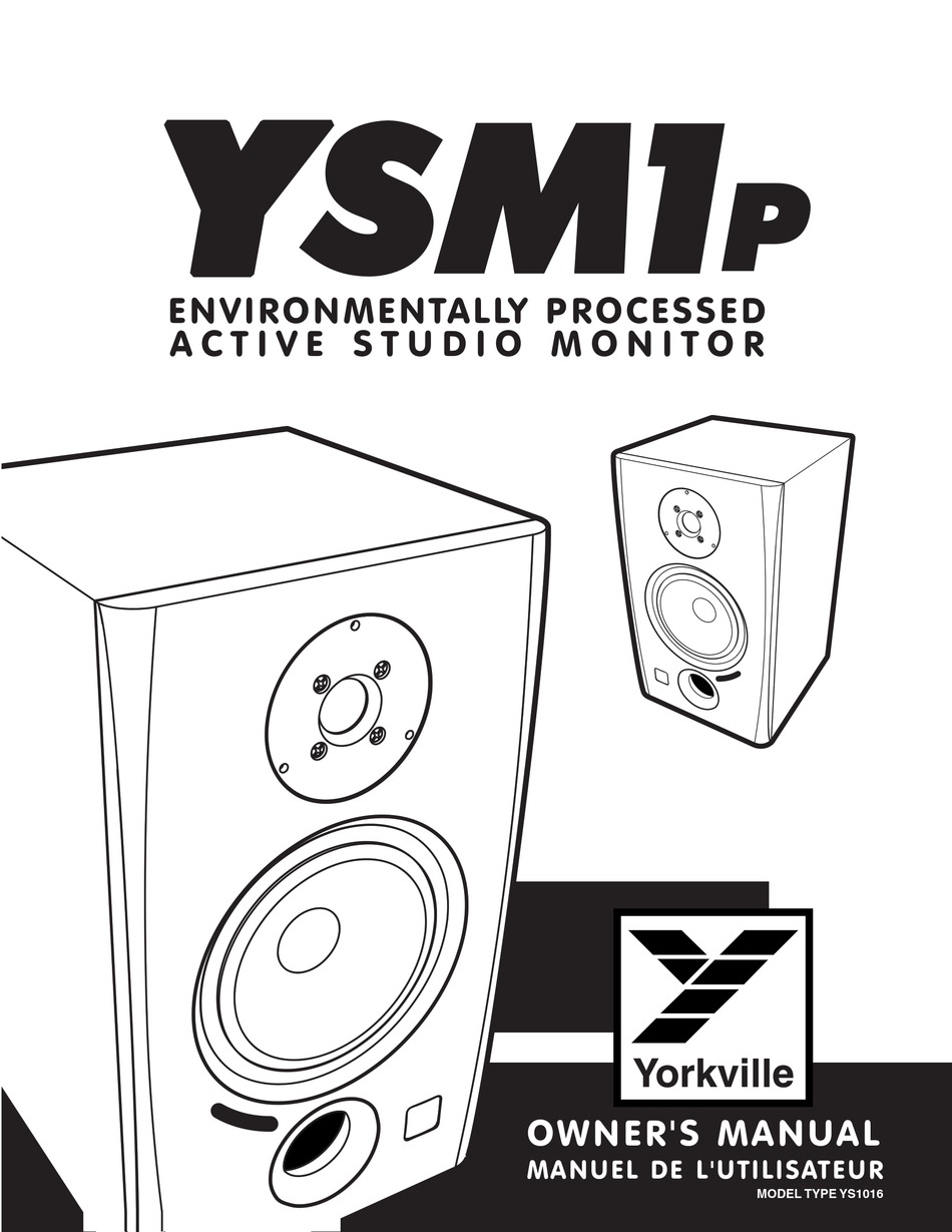 YORKVILLE YSM1P OWNER'S MANUAL Pdf Download | ManualsLib