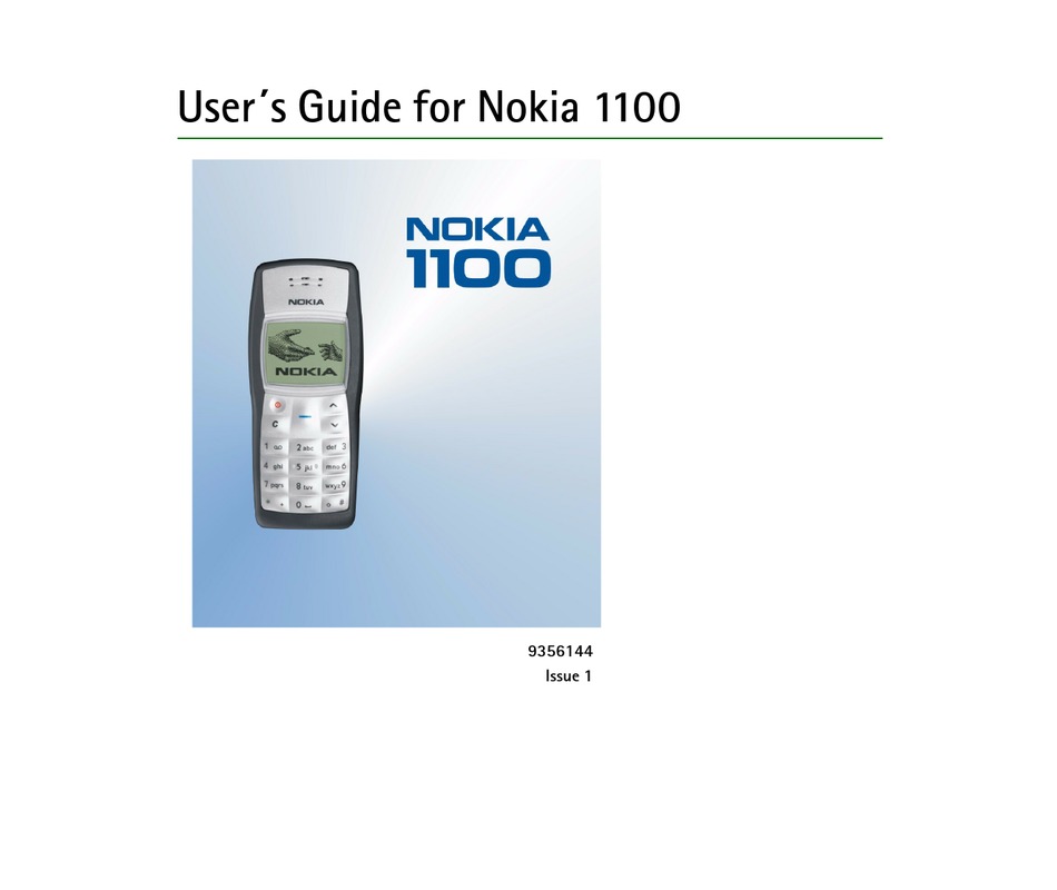 Телефоны нокиа инструкция. Nokia 1100. Блютуз для нокиа 1100. Нокия 1100 USB. Nokia 1100 menu.