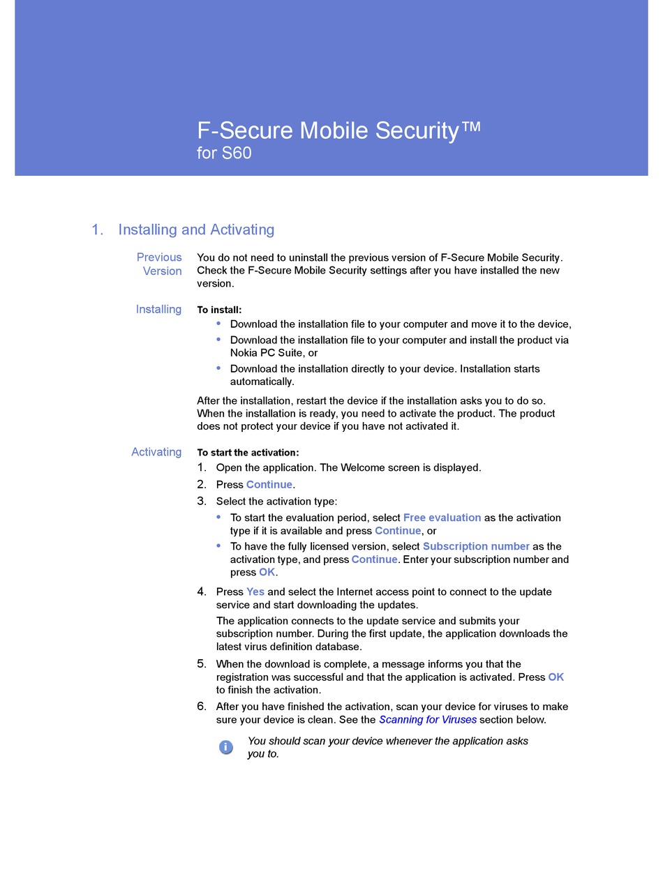 f secure mobile security