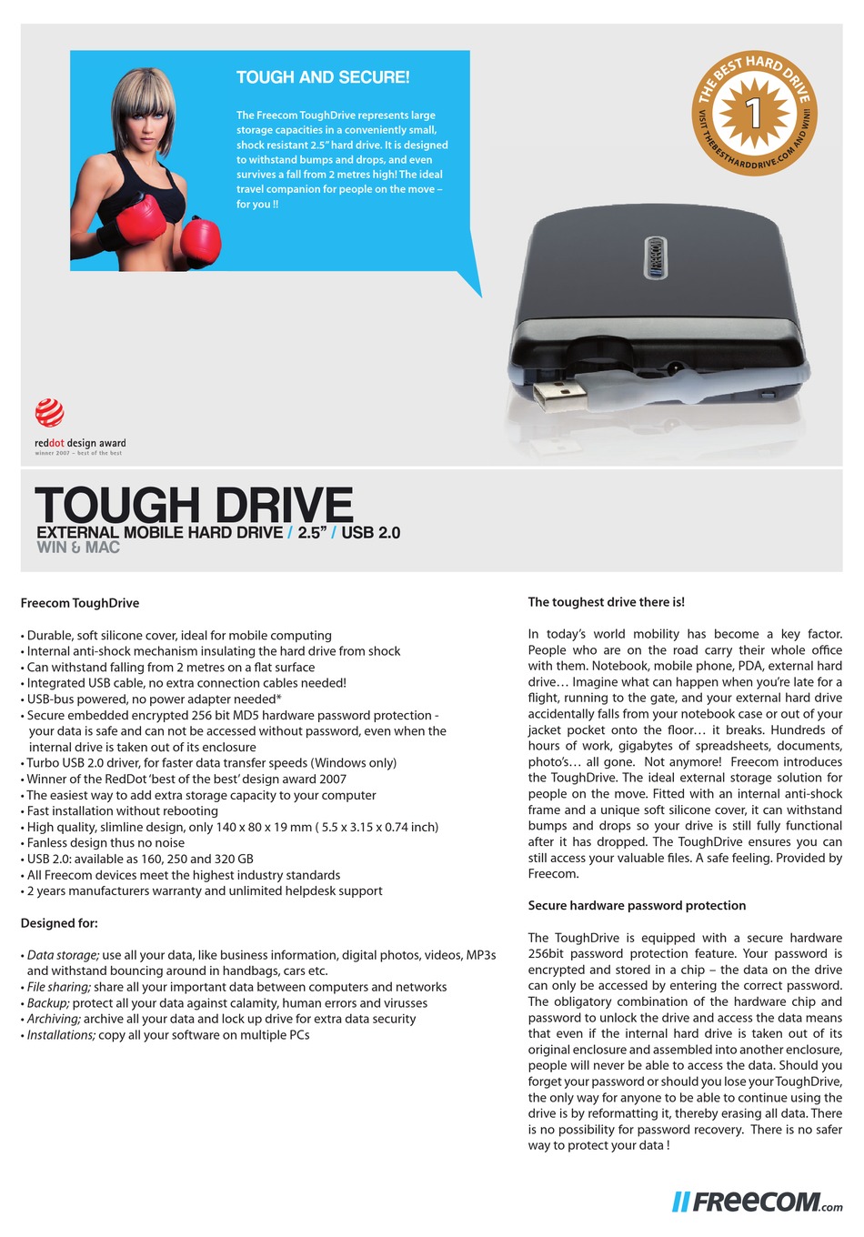 TOUGH DRIVE DATASHEET Pdf Download ManualsLib