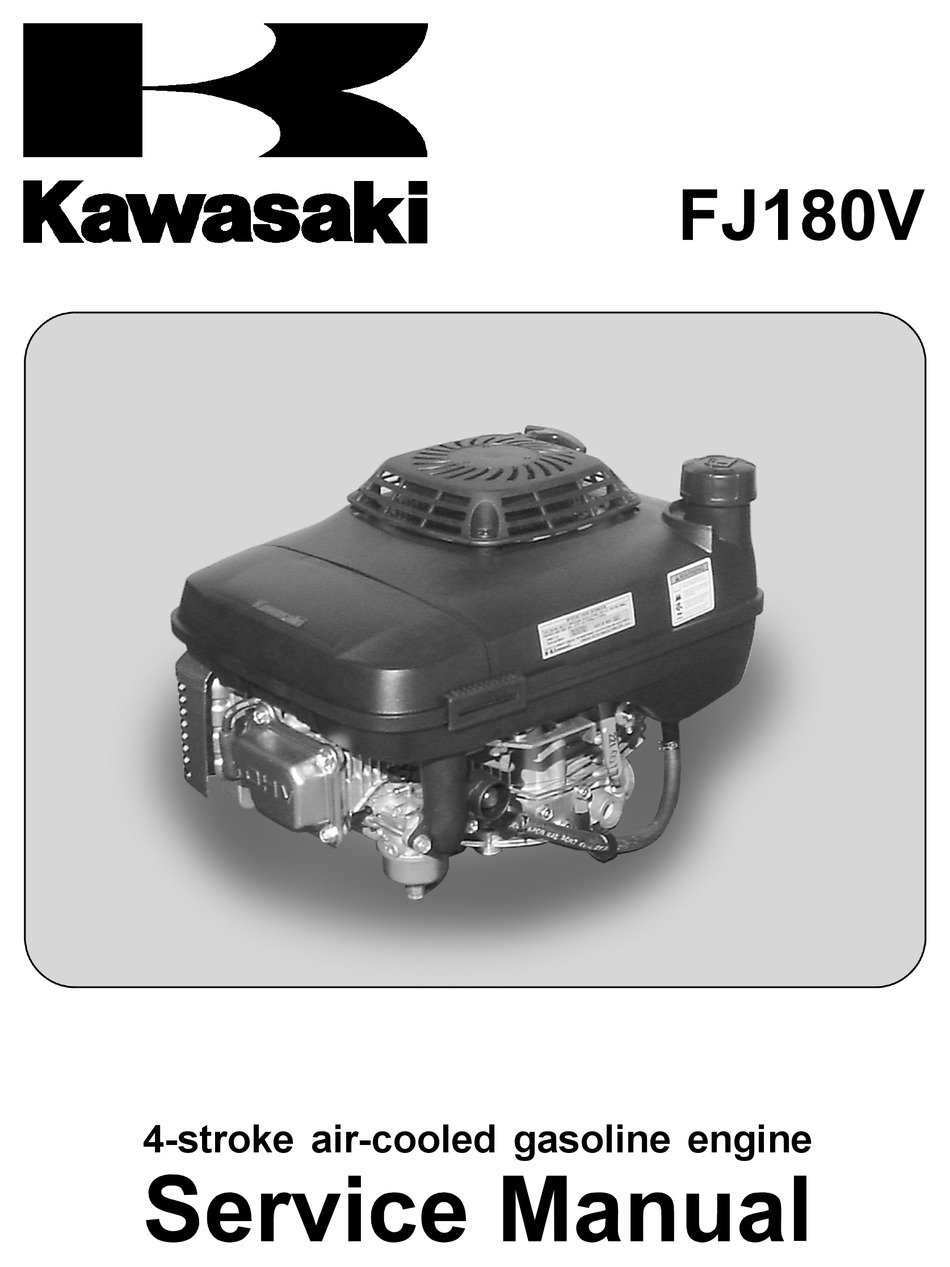 Kawasaki Fj180v Service Manual Pdf Download Manualslib