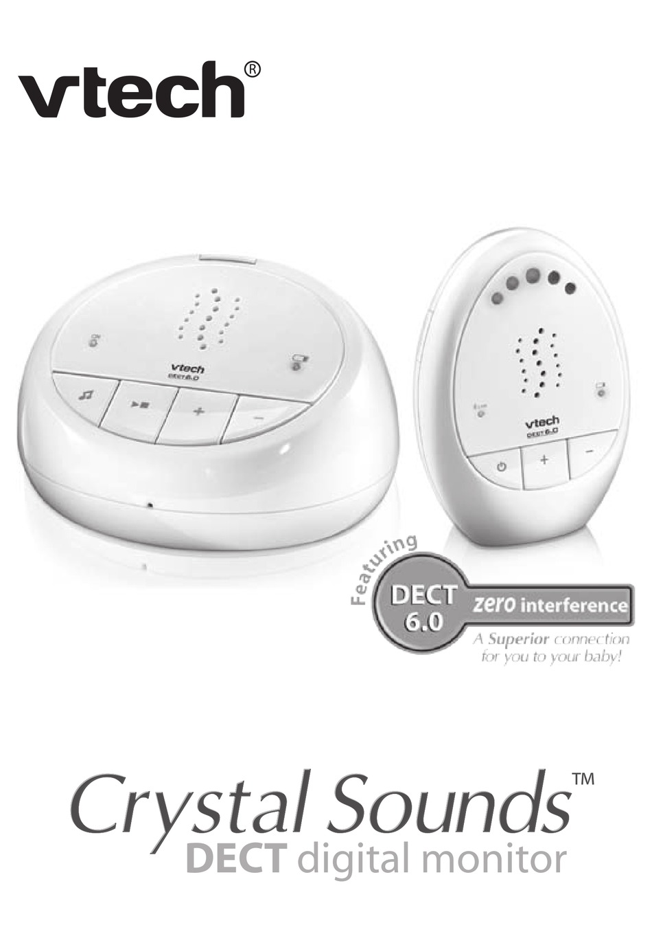 VTECH 80-102200 - CRYSTAL SOUNDS DECT DIGITAL MONITOR USER MANUAL Pdf