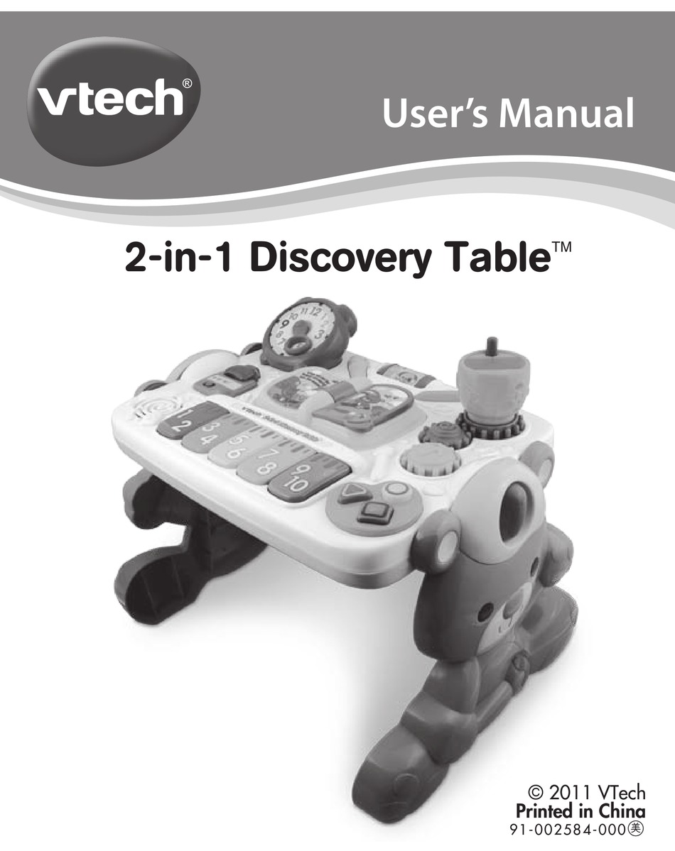 Vtech 2 In 1 Discovery Table User Manual Pdf Download Manualslib Vtech 2 In 1 Discovery Table User Manual Pdf Download Manualslib