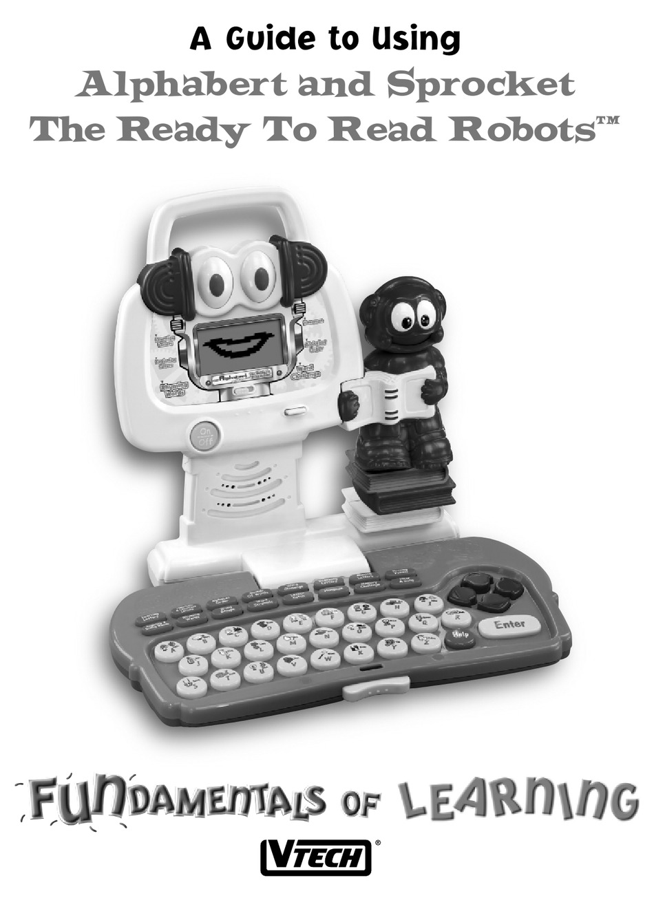 VTECH ALPHABERT AND SPROCKET MANUAL TO USING Pdf Download ManualsLib