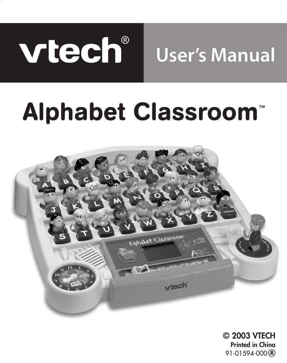 vtech alphabet classroom