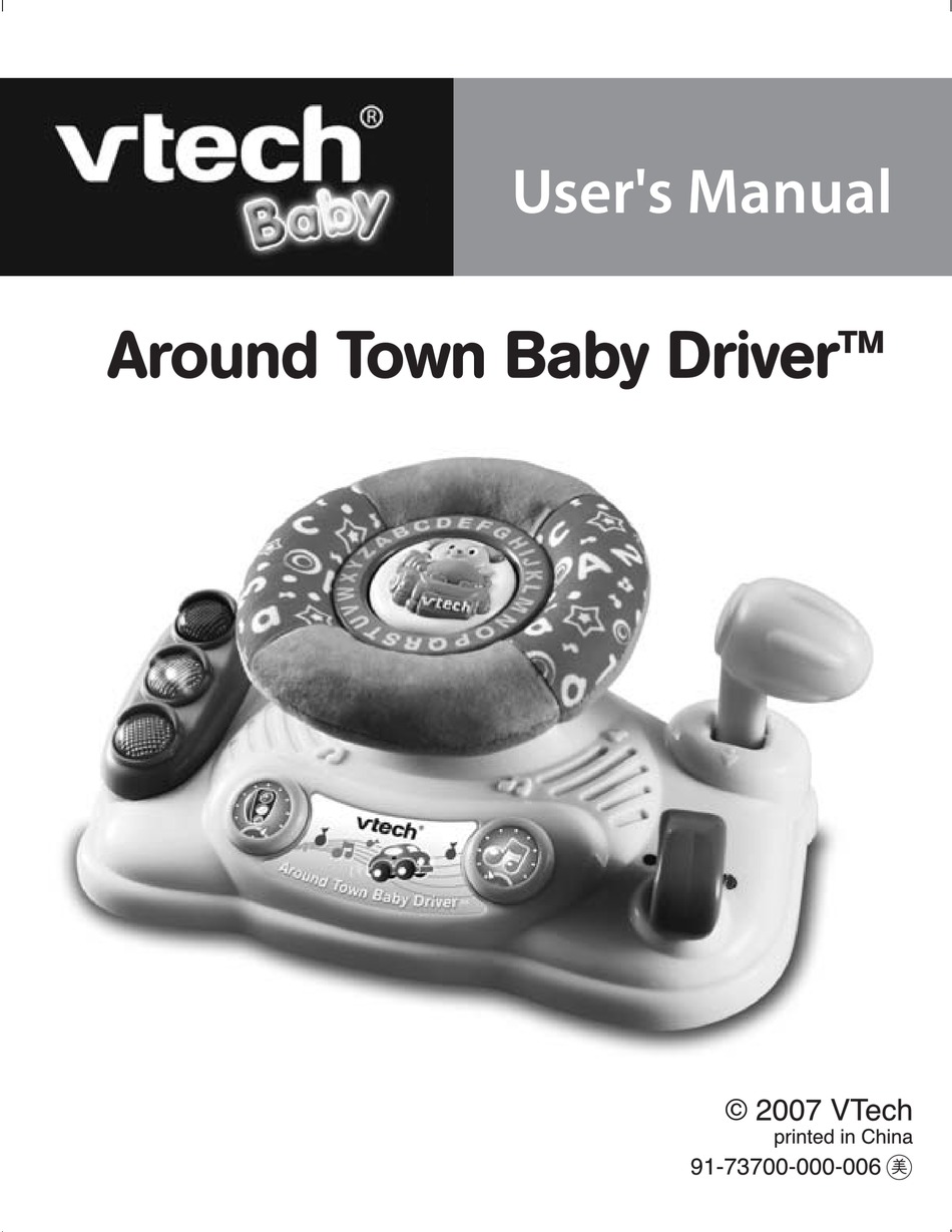VTECH, Toys, Vtech Around Town Baby Driver