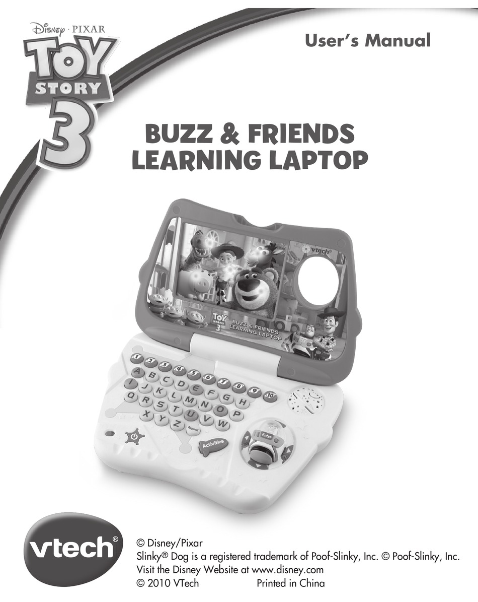 buzz lightyear laptop vtech