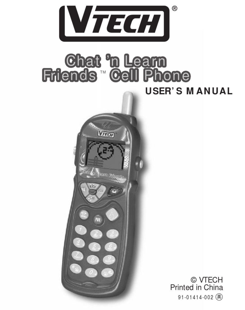 Vtech Chat N Learn Friends User Manual Pdf Download Manualslib