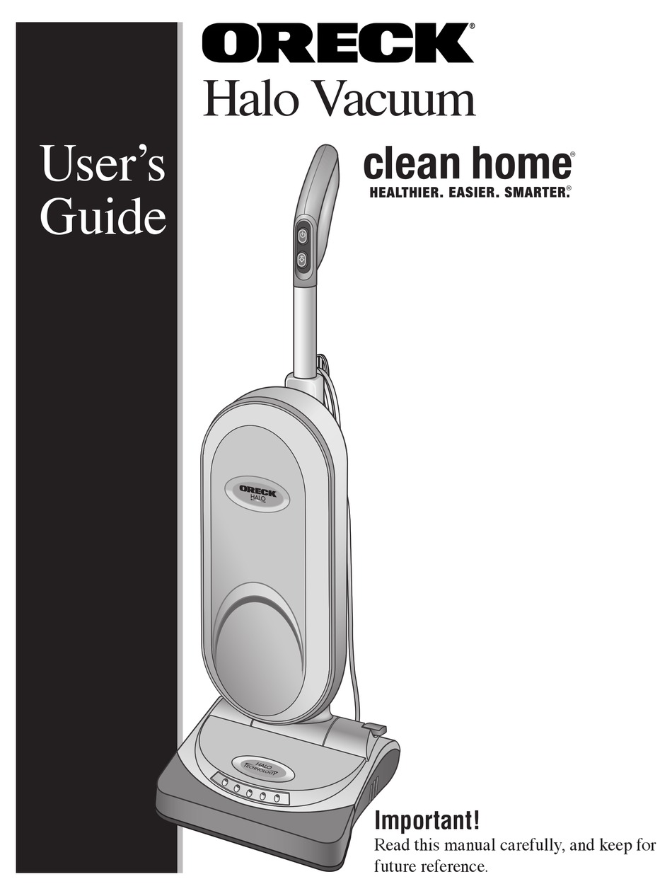 ORECK HALO USER MANUAL Pdf Download ManualsLib