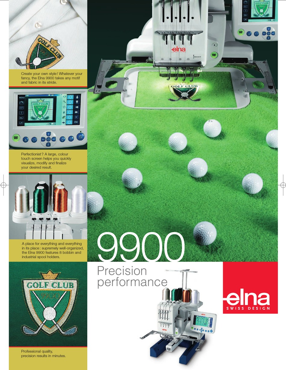 ELNA 9900 LEAFLET MANUAL Pdf Download ManualsLib