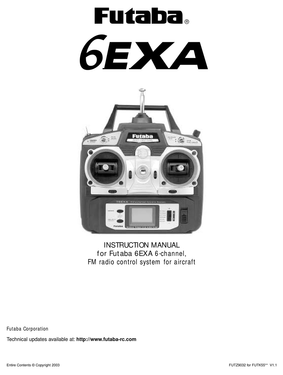 Futaba T6exap 6 Channel Transmitter 35mhz Battery for sale online 