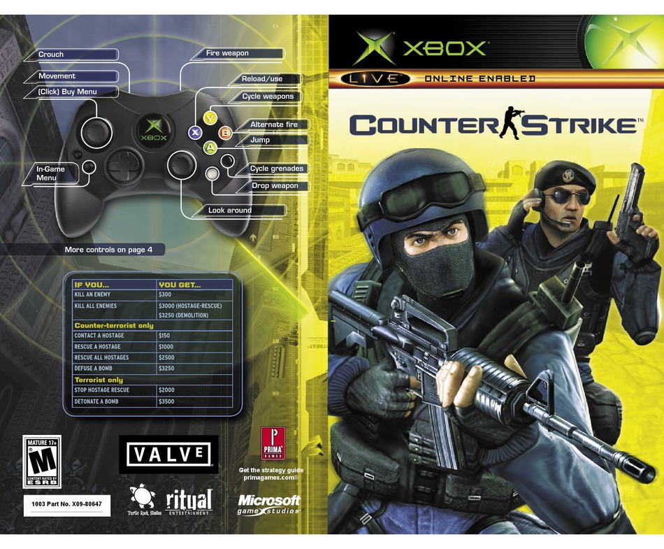 Counter Strike Global Offensive Xbox One, PS4, Free, Steam, Gameplay, Tips,  Game Guide Unofficial eBook by HSE Games - EPUB Book