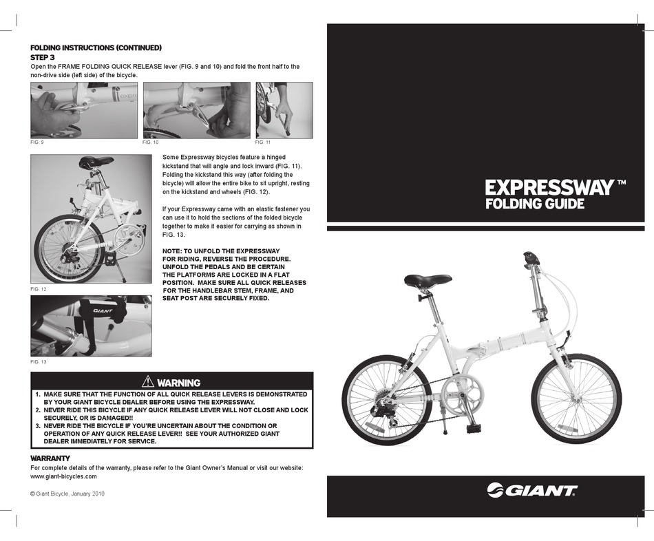 giant folding bike expressway 2