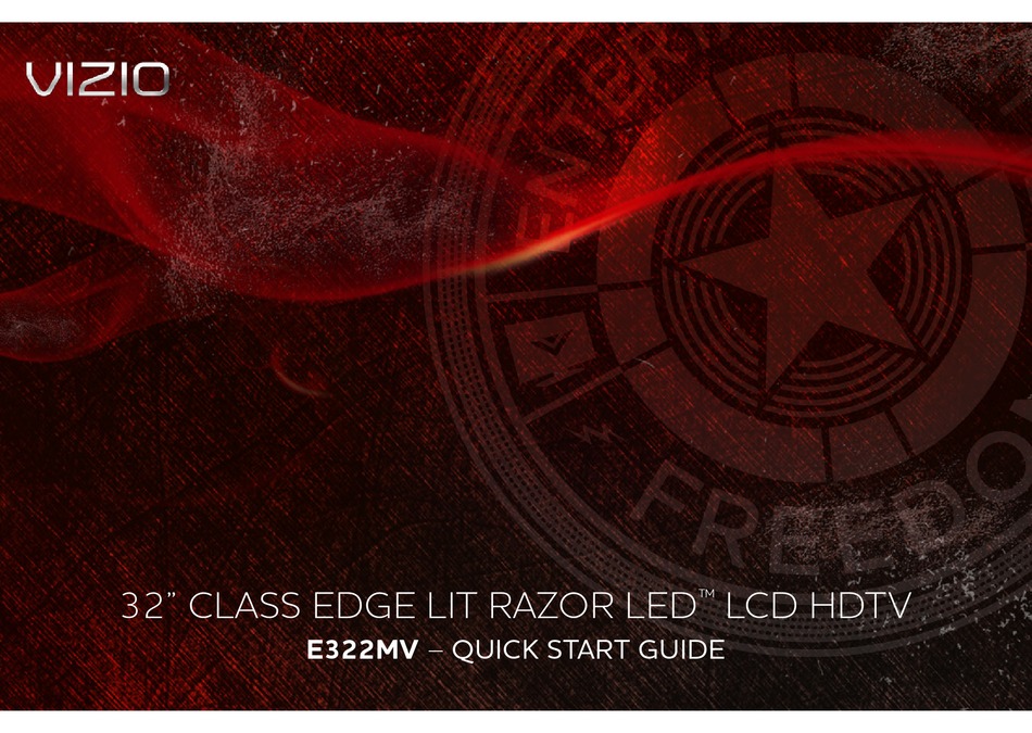 VIZIO E322MV QUICK START MANUAL Pdf Download ManualsLib