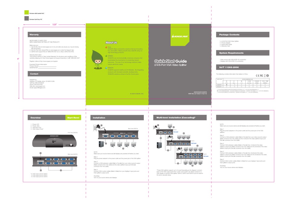 IOGEAR GVS72 QUICK MANUAL Pdf Download ManualsLib