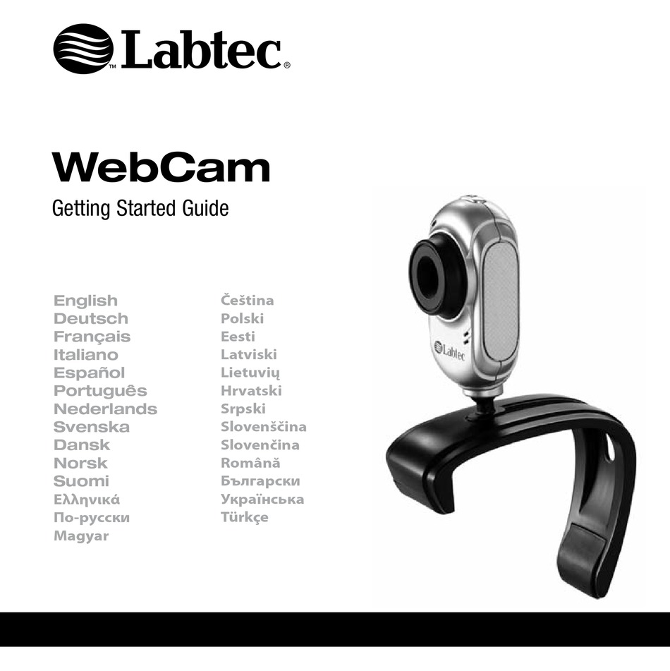 Package - LABTEC WEBCAM 2200 Getting Started Manual [Page | ManualsLib