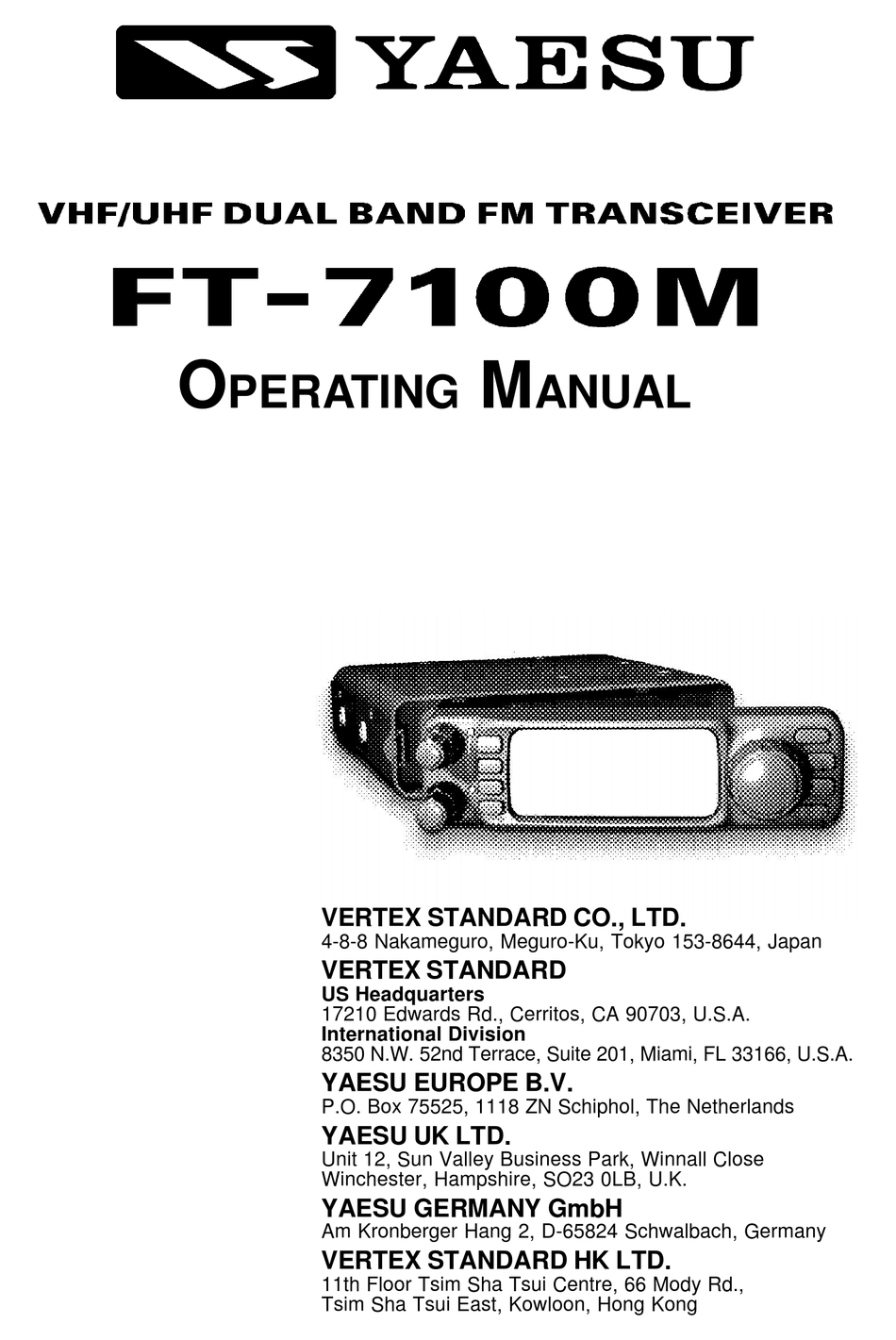 yaesu ft1000d service manual