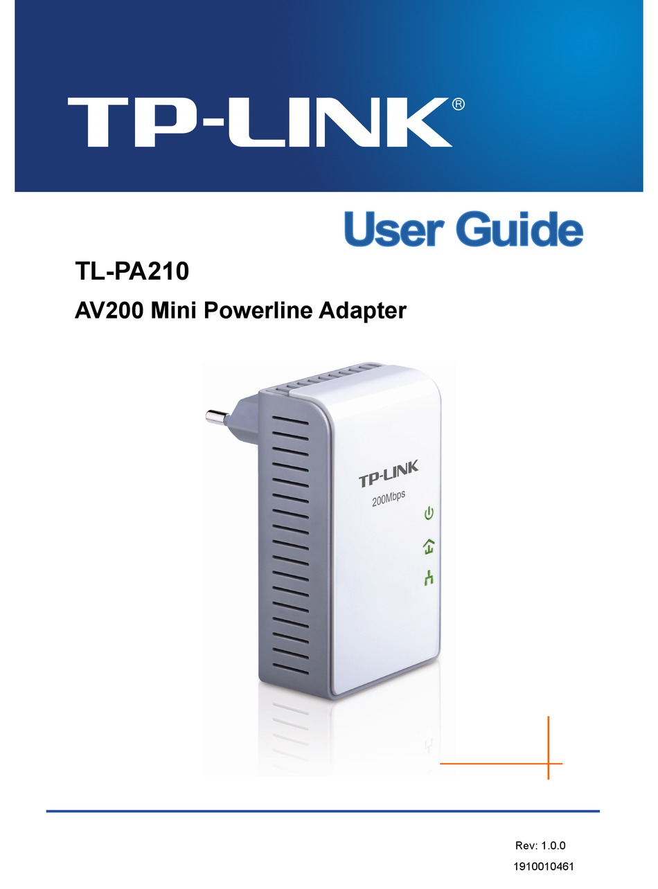 tp link av200 nano powerline adapter utility download