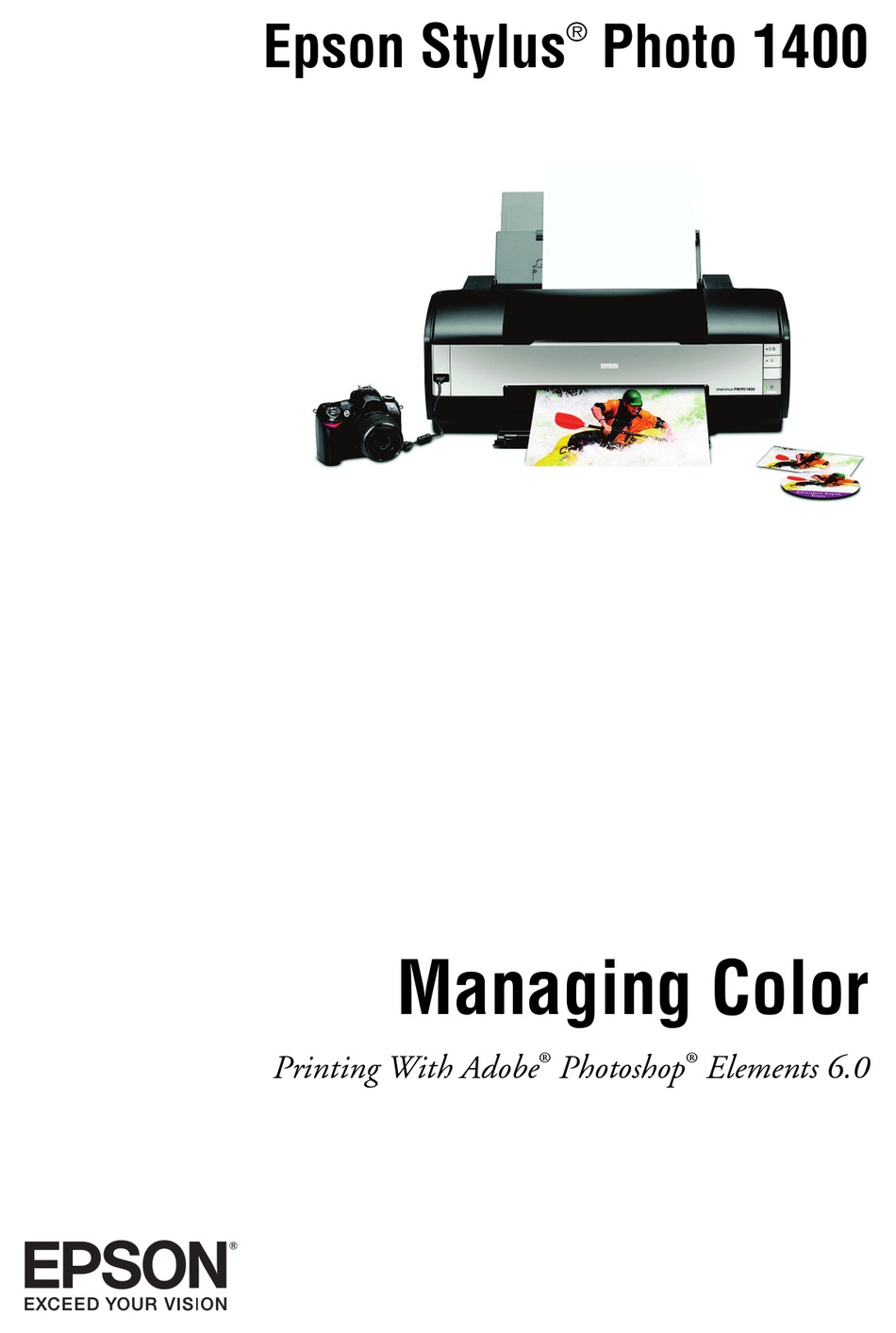 epson stylus photo 1400 wide format color inkjet printer