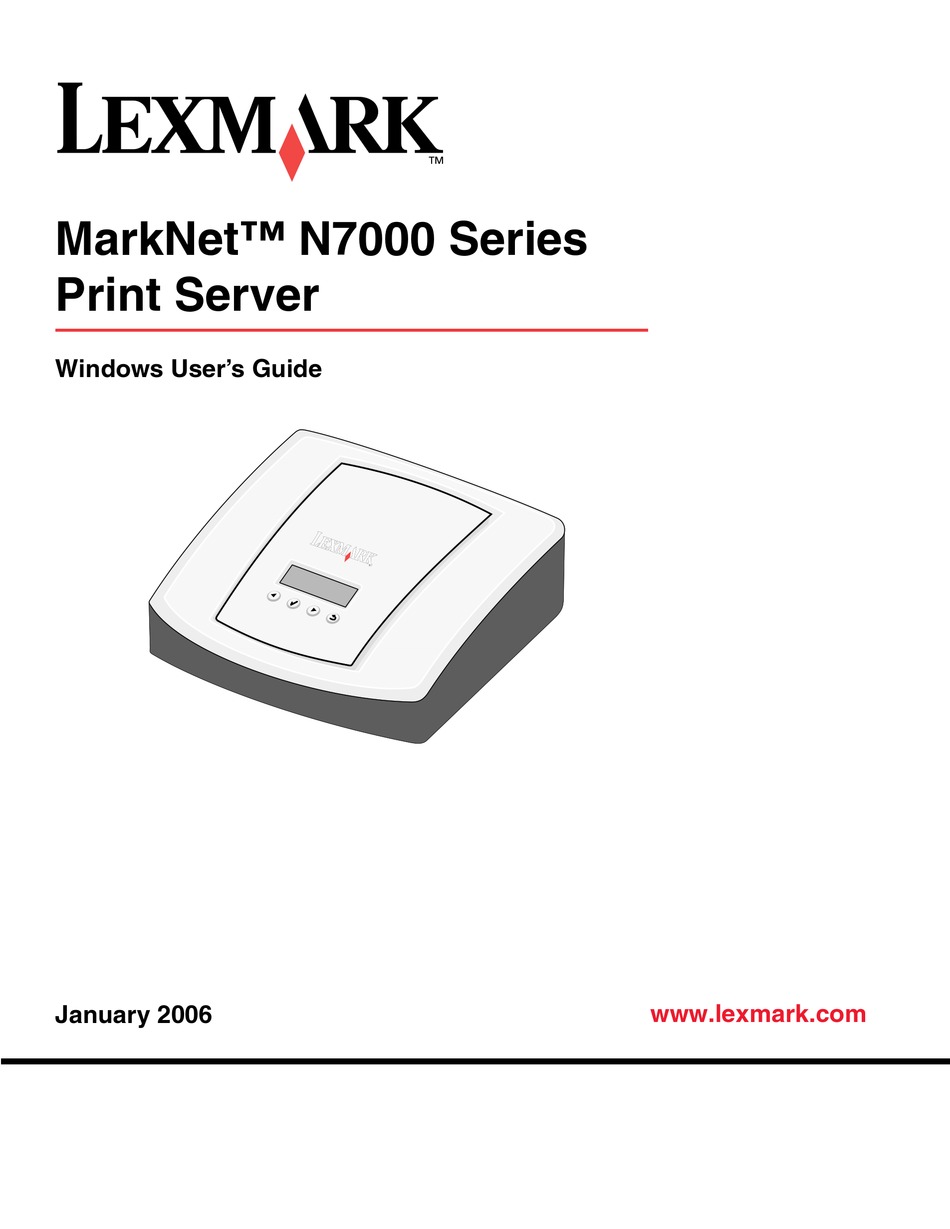 lexmark print server