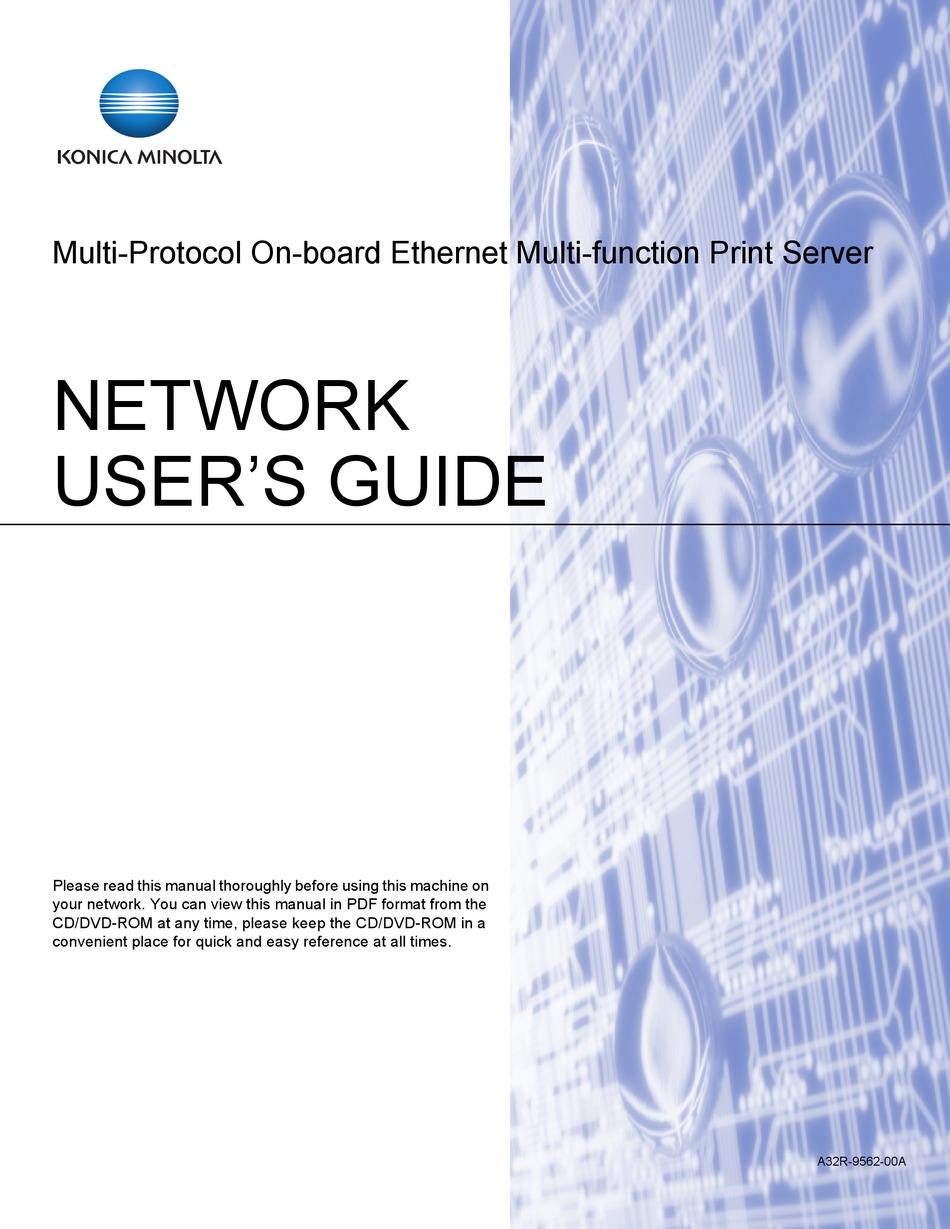 Konica Minolta Bizhub 20 Network User S Manual Pdf Download Manualslib