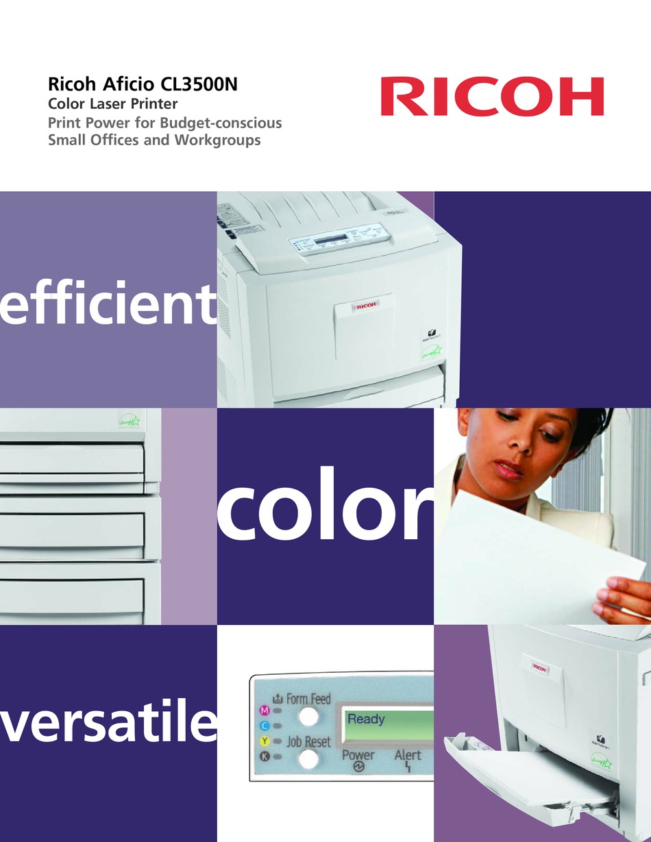 RICOH 402434 SPECIFICATIONS Pdf Download | ManualsLib