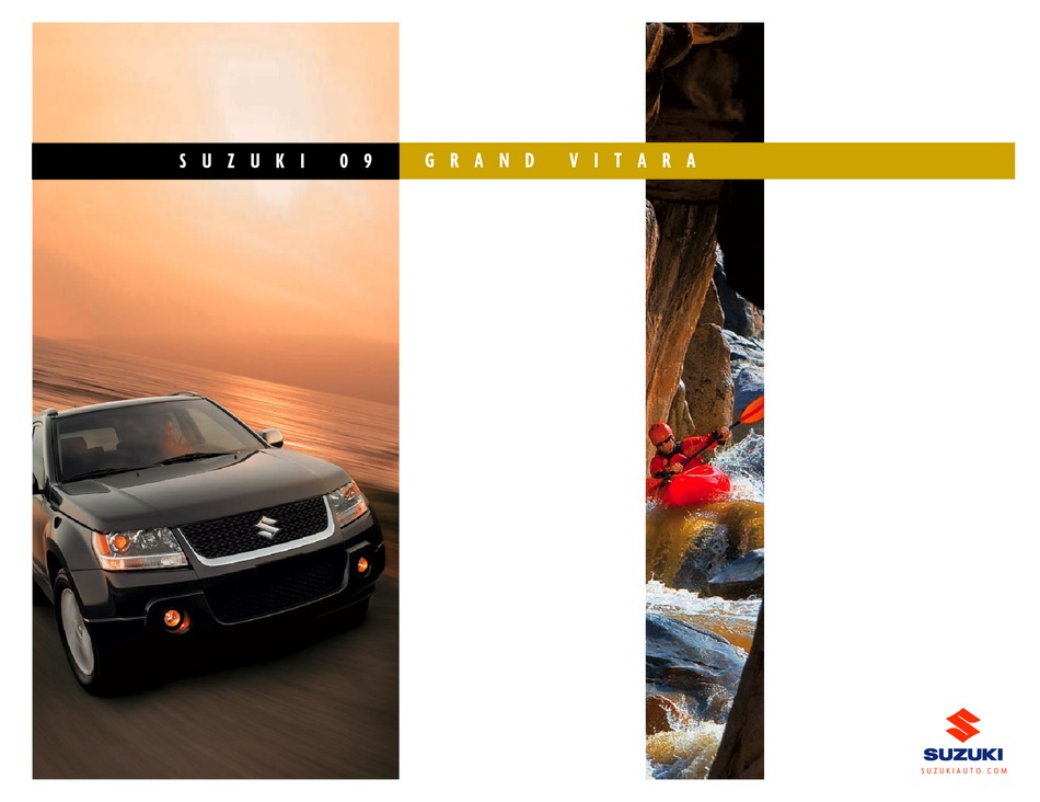 SUZUKI GRAND VITARA BROCHURE Pdf Download ManualsLib