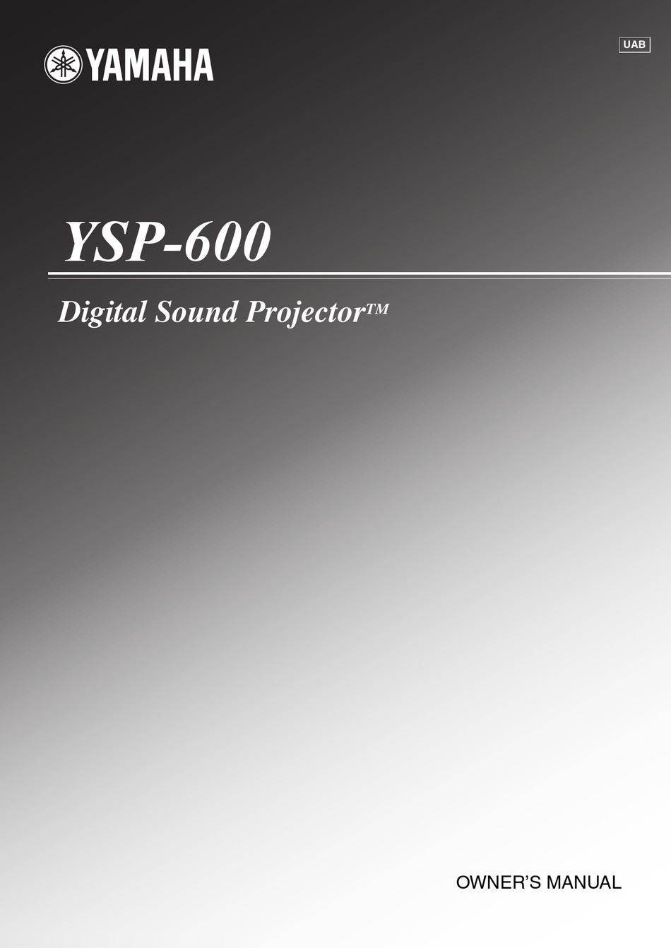 yamaha ysp 600