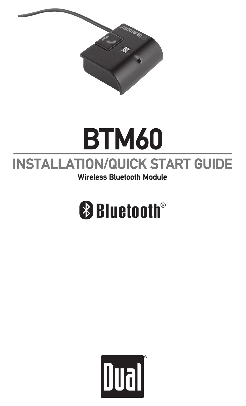 DUAL BTM60 INSTALLATION & QUICK START MANUAL Pdf Download ManualsLib