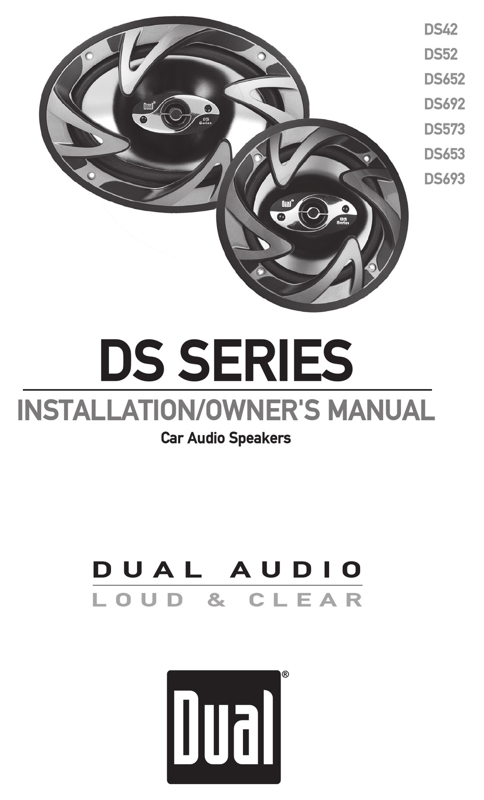 DUAL DS42 INSTALLATION & OWNER'S MANUAL Pdf Download | ManualsLib