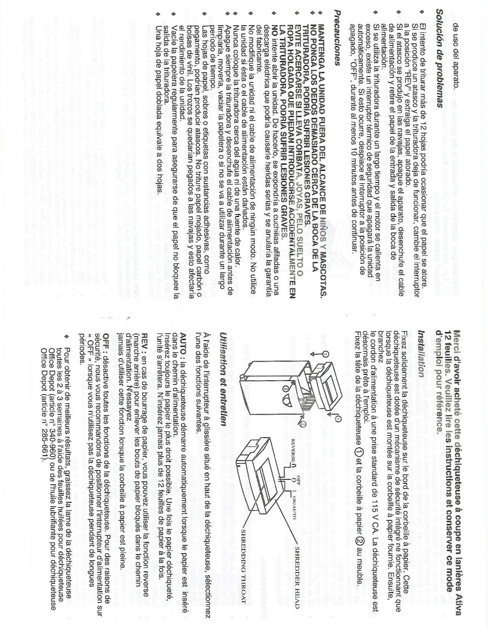 Ativa Dx120p Troubleshooting Pdf Download Manualslib