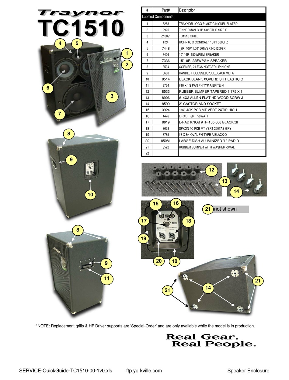 traynor tc1510