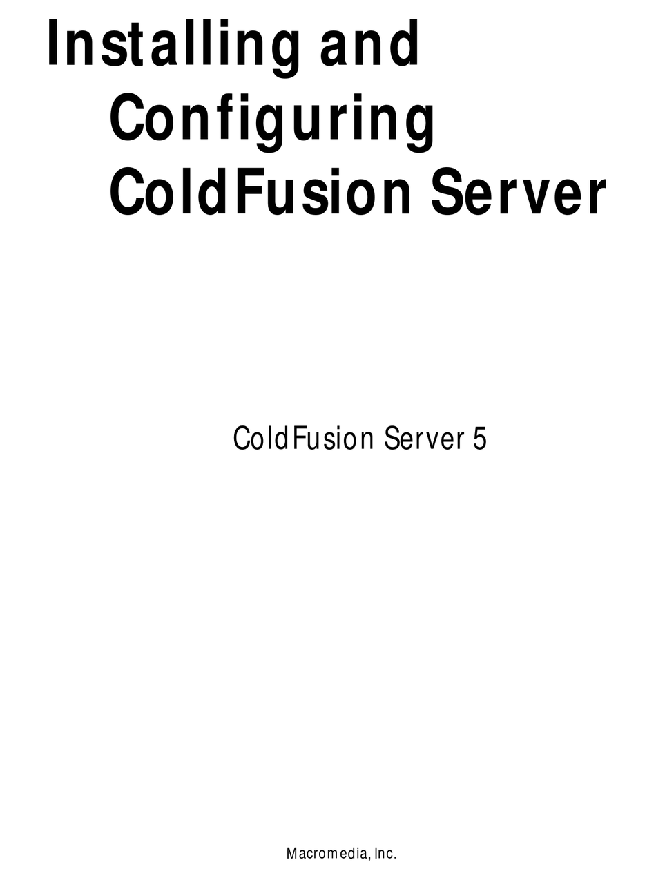 From Static to Dynamic in 10 Steps ColdFusion MX