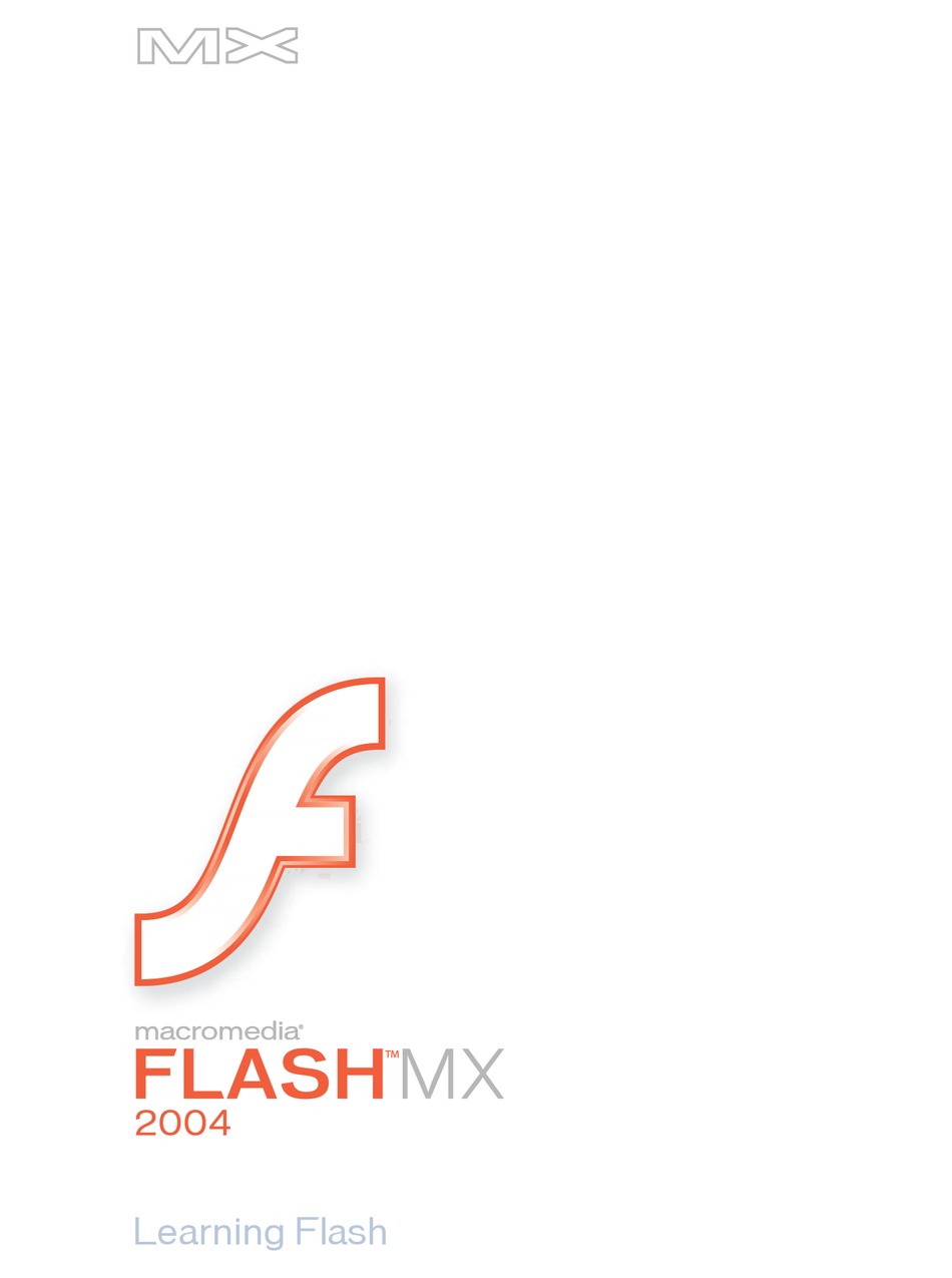 MACROMEDIA FLASH MX 2004LEARNING FLASH MANUAL Pdf Download ManualsLib