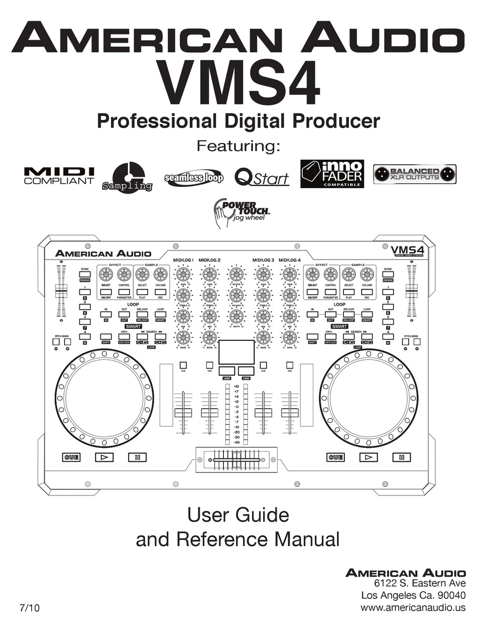 american audio vms4 software download