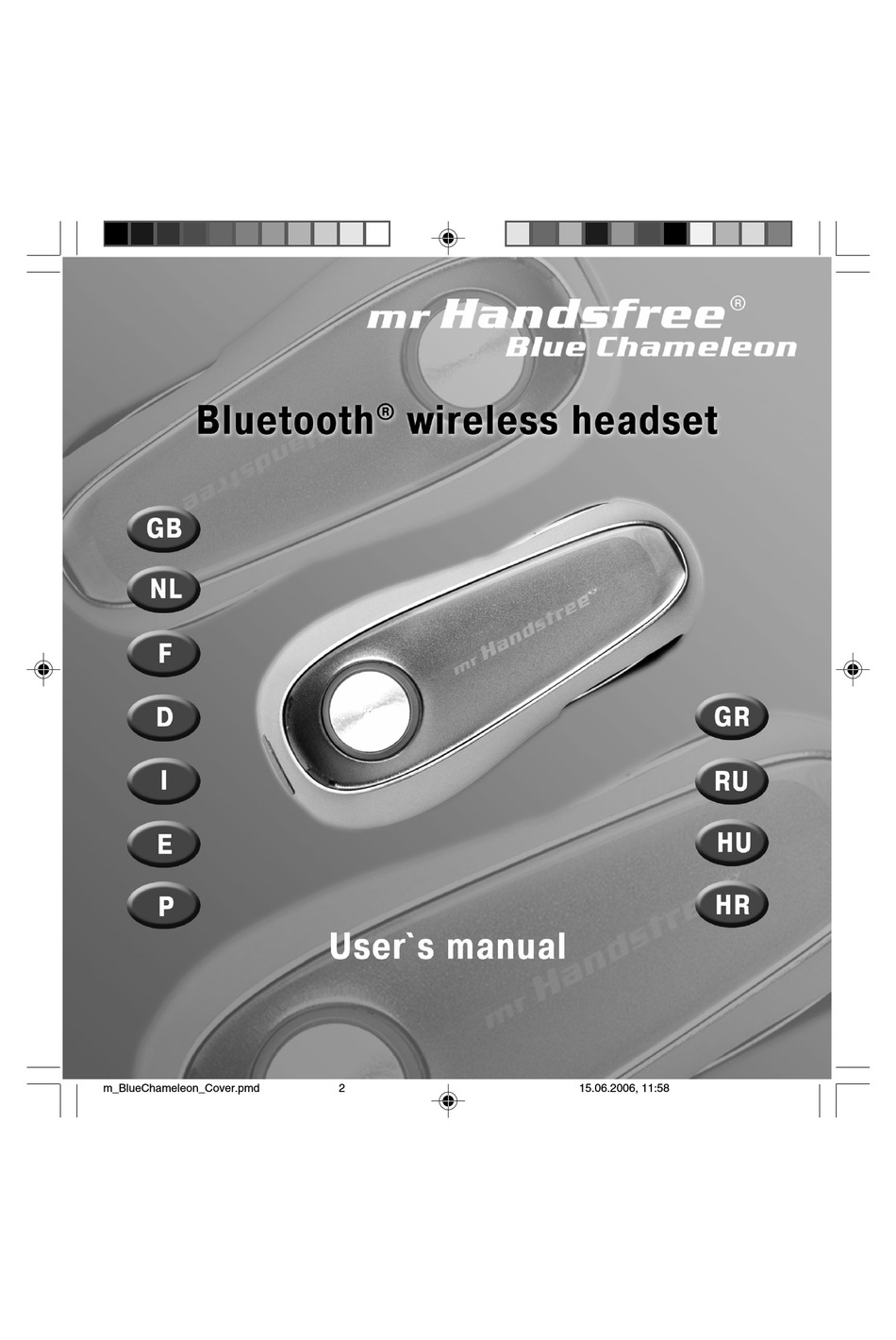 MR HANDSFREE BLUE CHAMELEON DE LUXE MANUAL Pdf Download ManualsLib