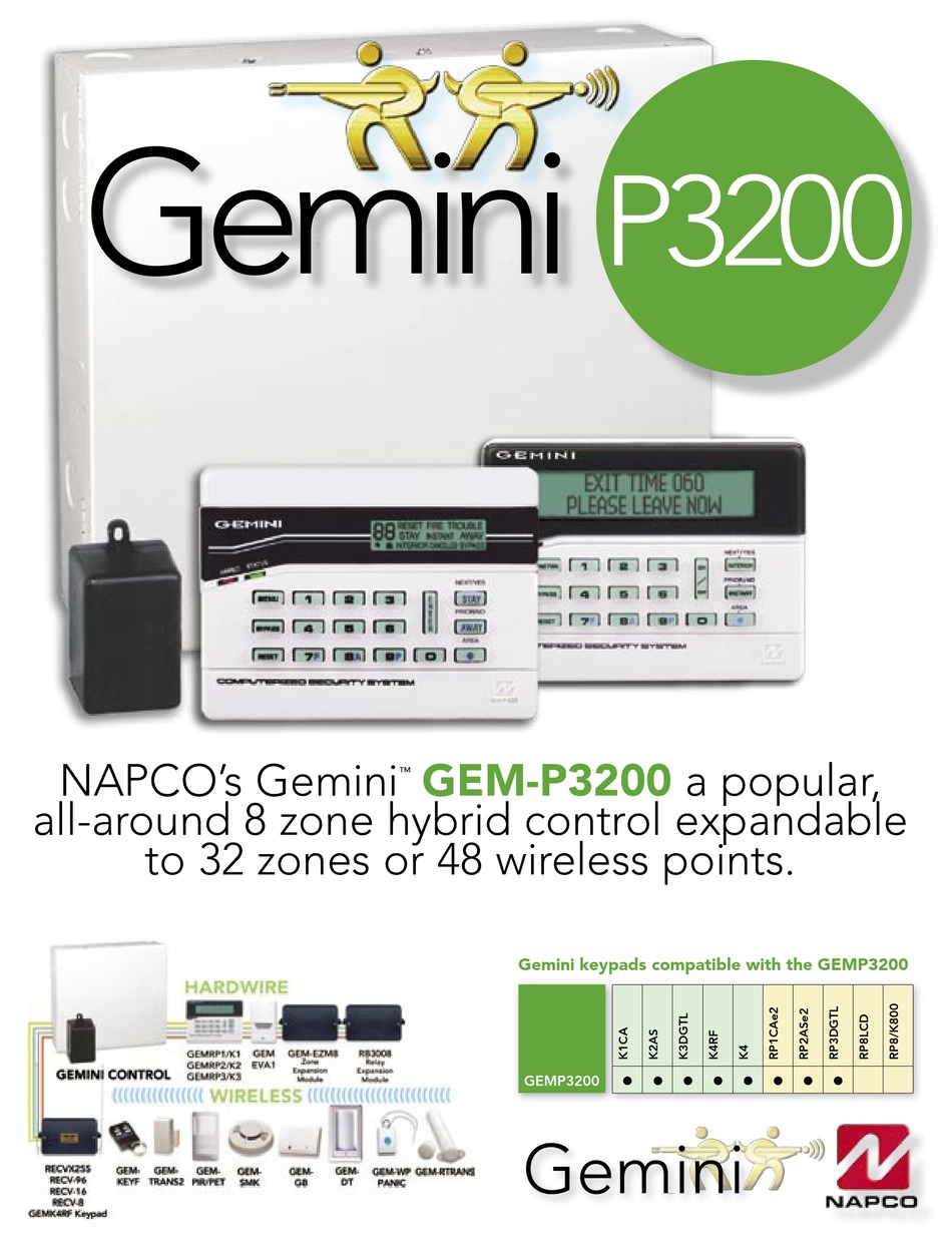 GEMINI P 3200 DATASHEET Pdf Download ManualsLib