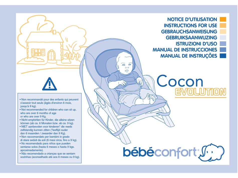 Bebe Confort Cocon Evolution Instructions For Use Manual Pdf Download Manualslib