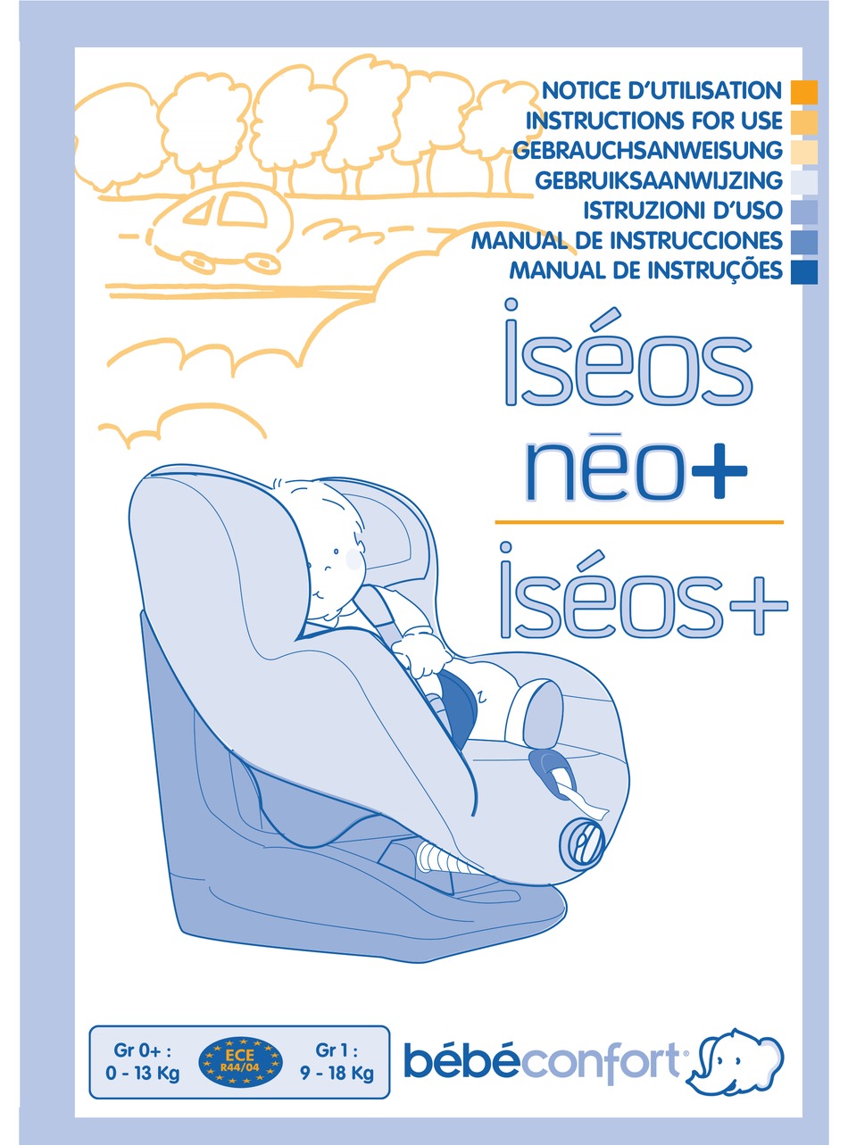 Bebe Confort Iseos Instructions For Use Manual Pdf Download Manualslib