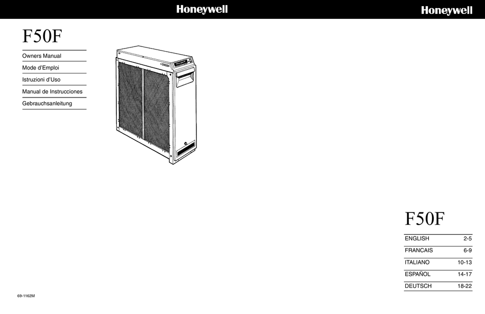 HONEYWELL F50F OWNER'S MANUAL Pdf Download ManualsLib