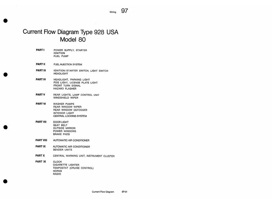 Porsche 928 Usa 1980 Cur Flow Diagram Manual Pdf Manualslib Porsche 928 Usa 1980 Cur Flow, Porsche 928 Wiring Diagram 1980 Pdf