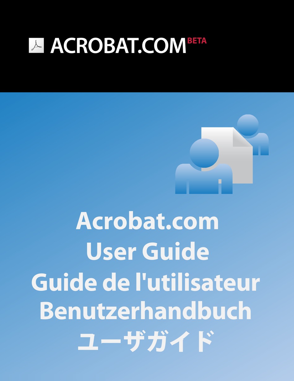 adobe acrobat manual download