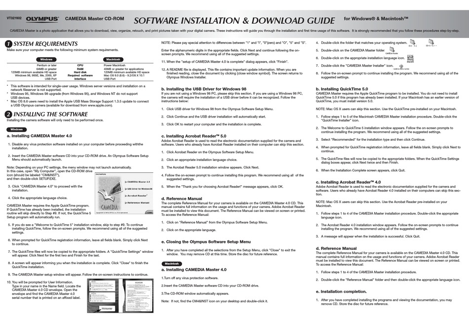 camedia master software camedia master software