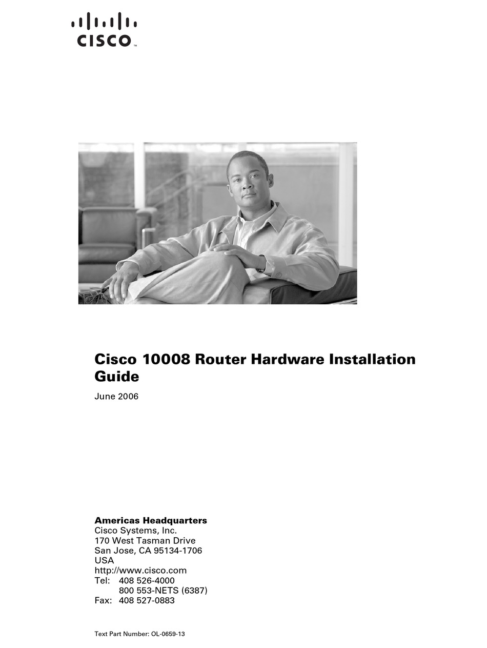 CISCO 10008 HARDWARE INSTALLATION MANUAL Pdf Download | ManualsLib