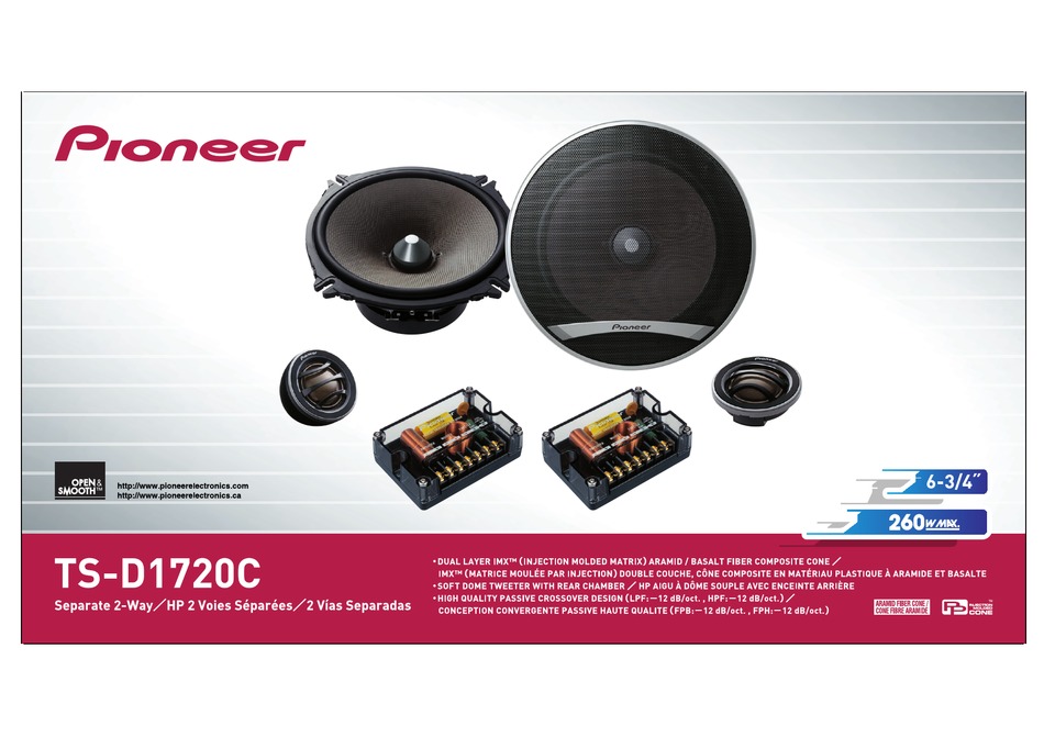 pioneer tsd1720c
