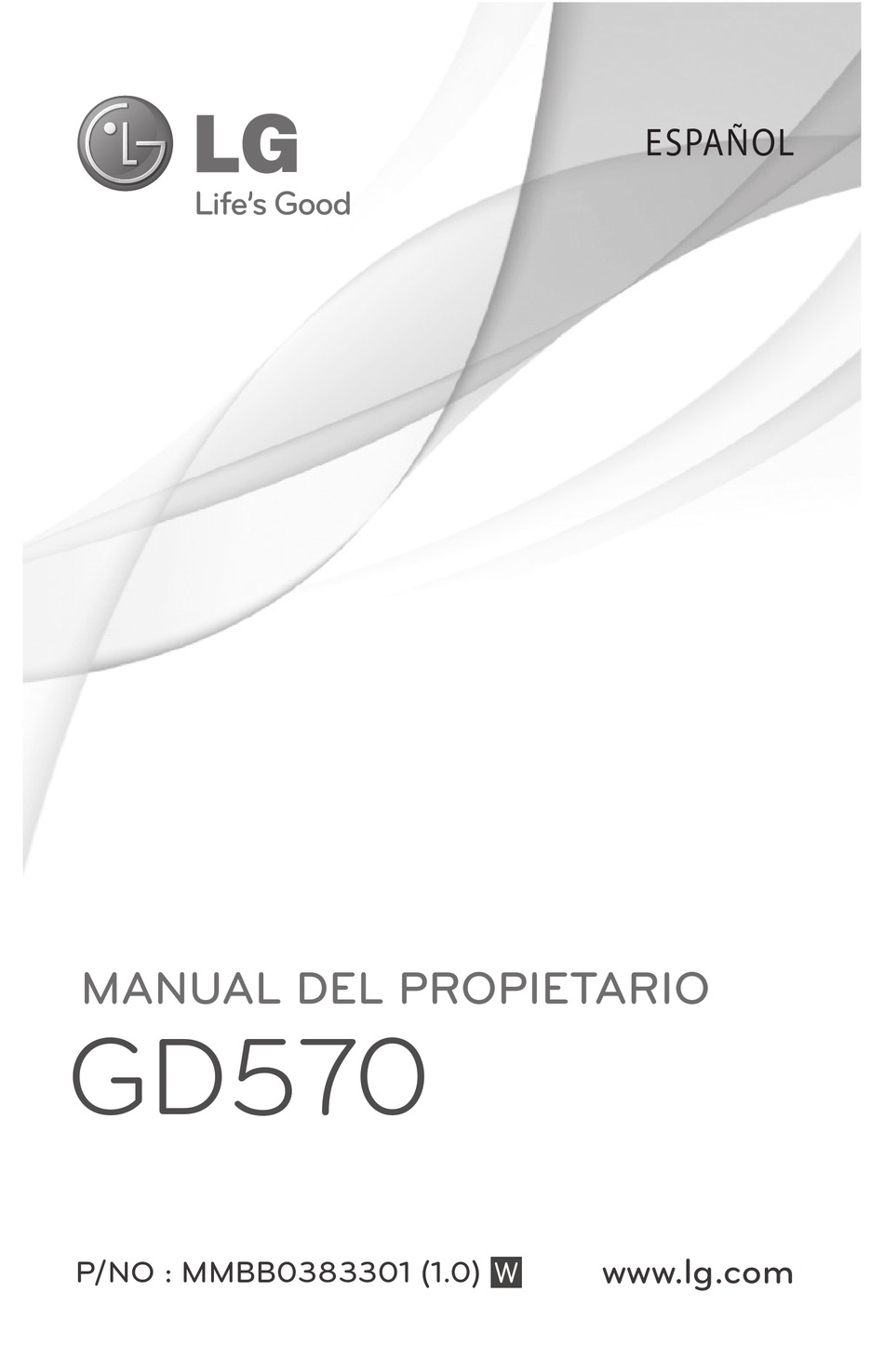 LG GD570 MANUAL DEL PROPIETARIO Pdf Download ManualsLib